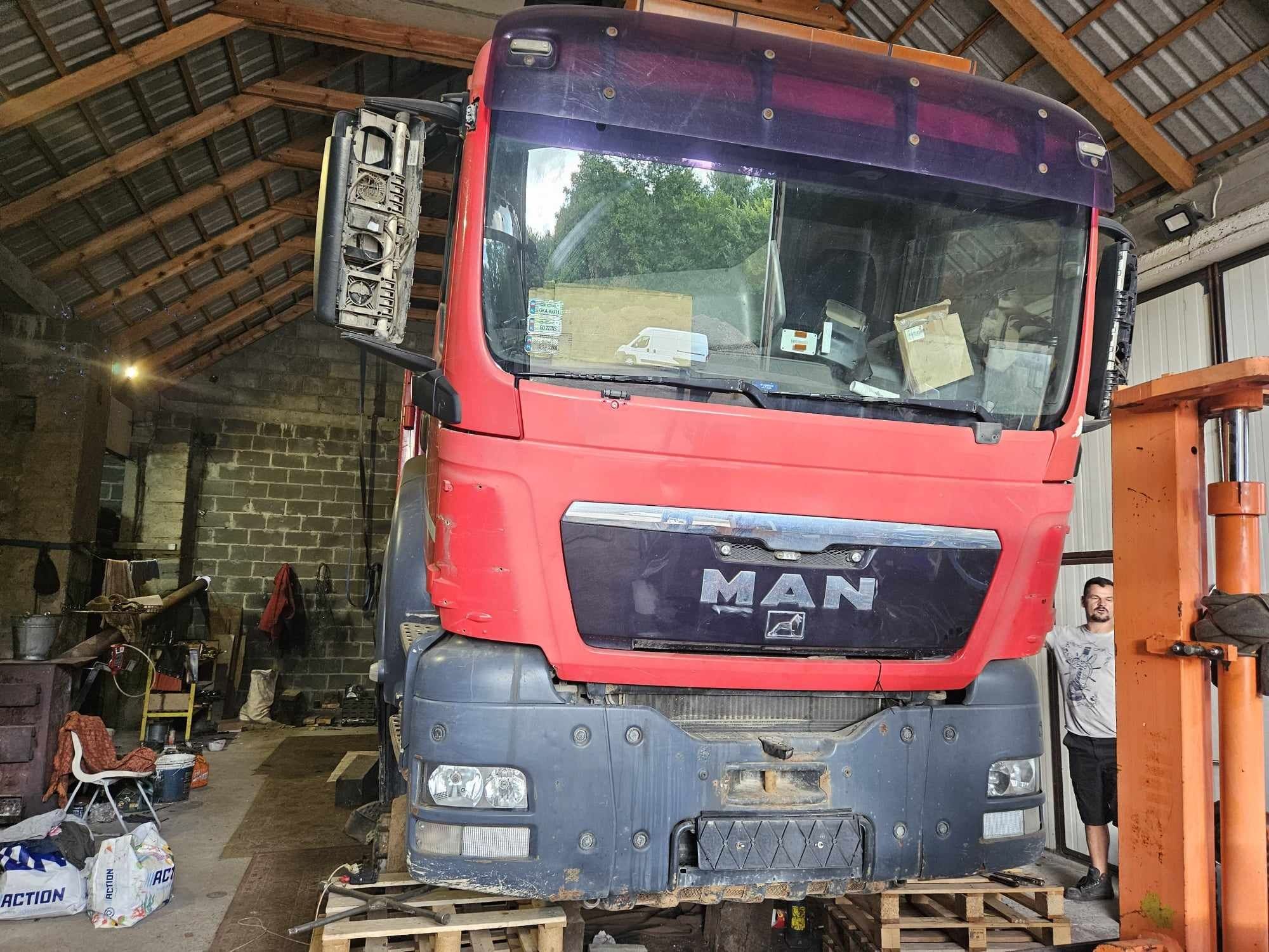 Man tgs 8x8 wywrotka