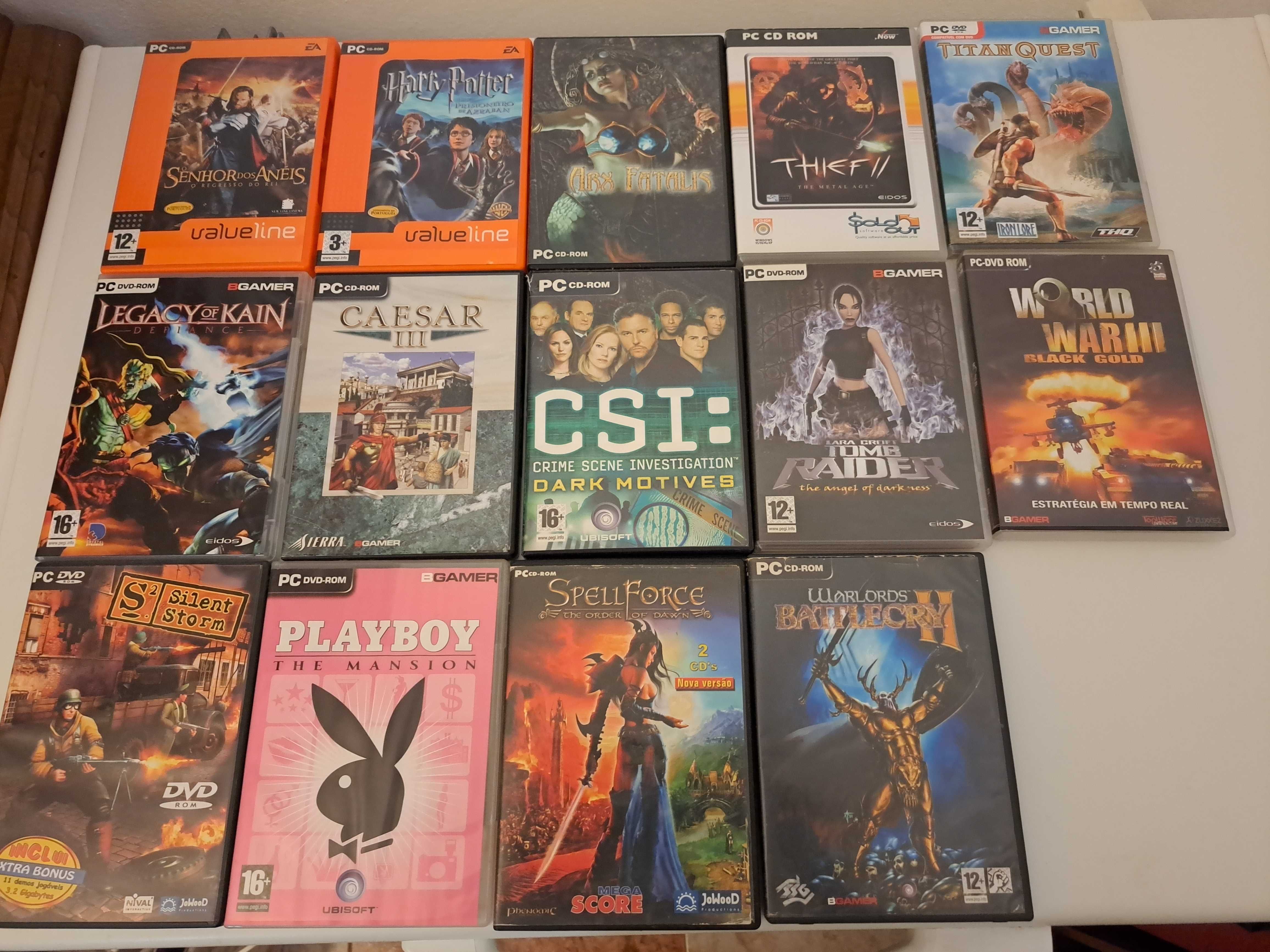 Jogos PC para Venda/ troca por Jogos Ps2