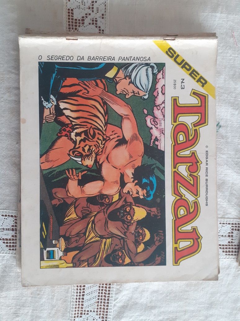 Livros bd tarzan