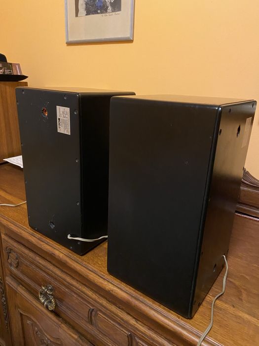 Znakomite małe monitory Canton LE 350! Vintage, czarne, lata 70