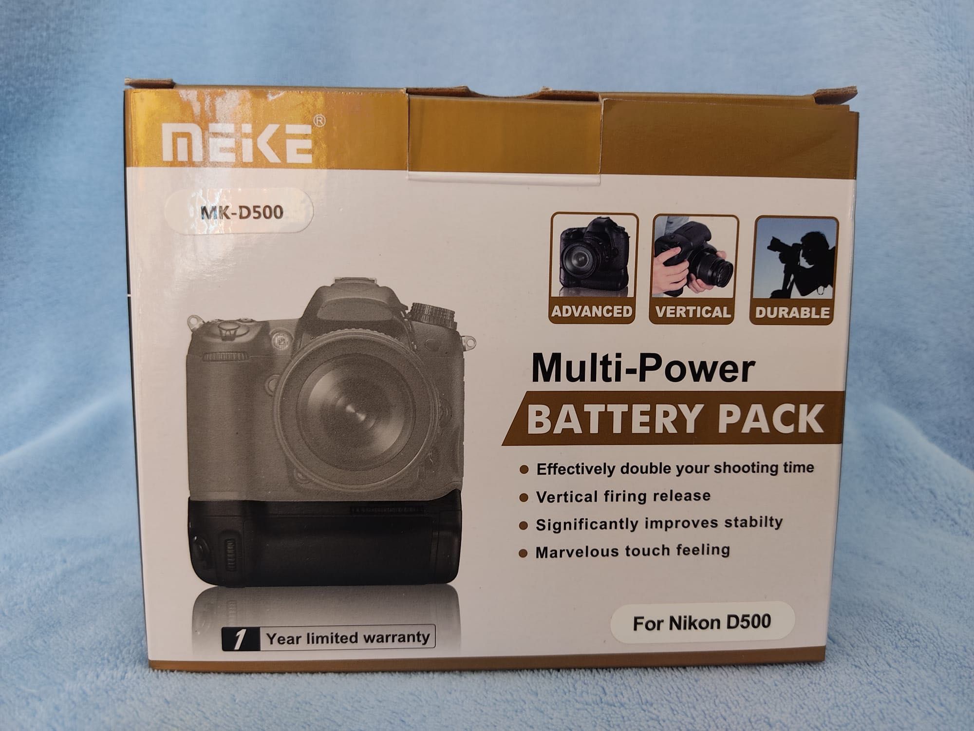 Battery Pack Meike para Nikon D500