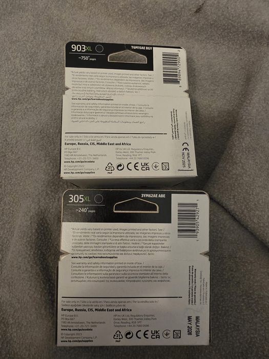 Tinteiros HP Apenas o 903 XL