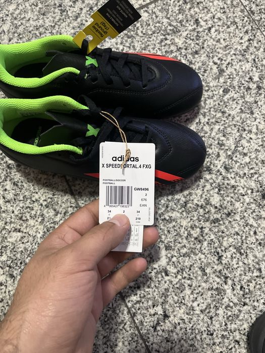 Chuteiras adidas X Speedportal.4 FXG – Tamanho 34