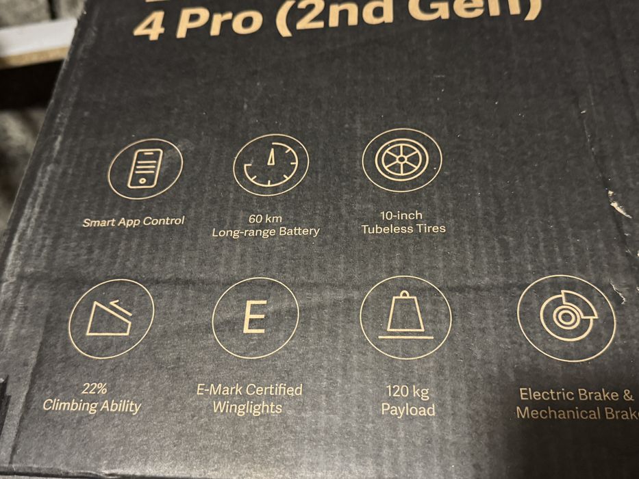 Hulajnoga Xiaomi Electric Scooter 4 Pro 2 Gen 400W 60km 10" Czarny