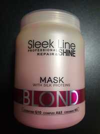 Stapiz maska do włosów 1000 ml Sleek Line Blush Blond Mask