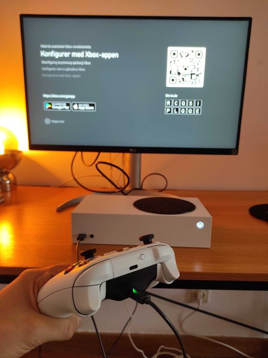 Xbox series S 516 SSD com comando bateria recarregável