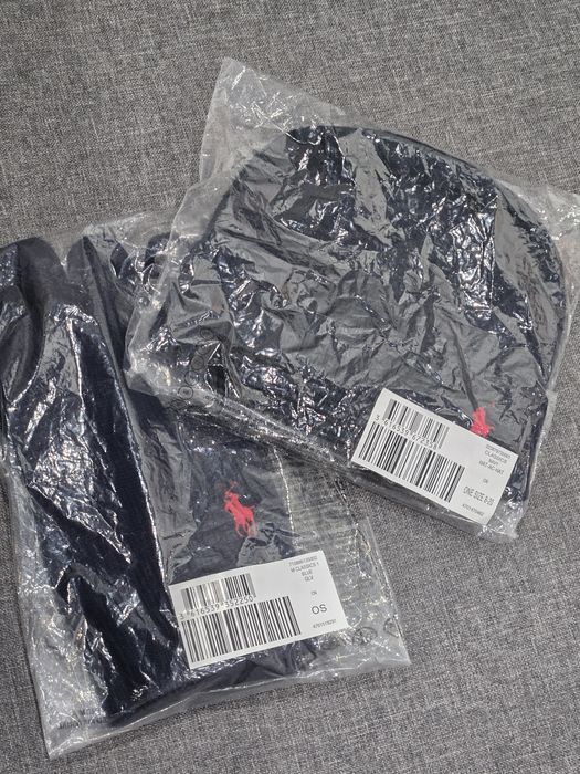 Оригінальний комплект Ralph Lauren шапка та рукавчики/перчатки