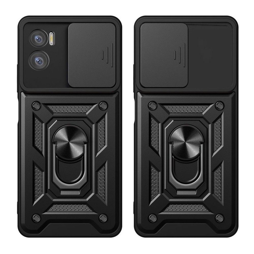 Etui Tech-Protect do Motorola Moto G13 / G23 CamShield Pro Ring Black