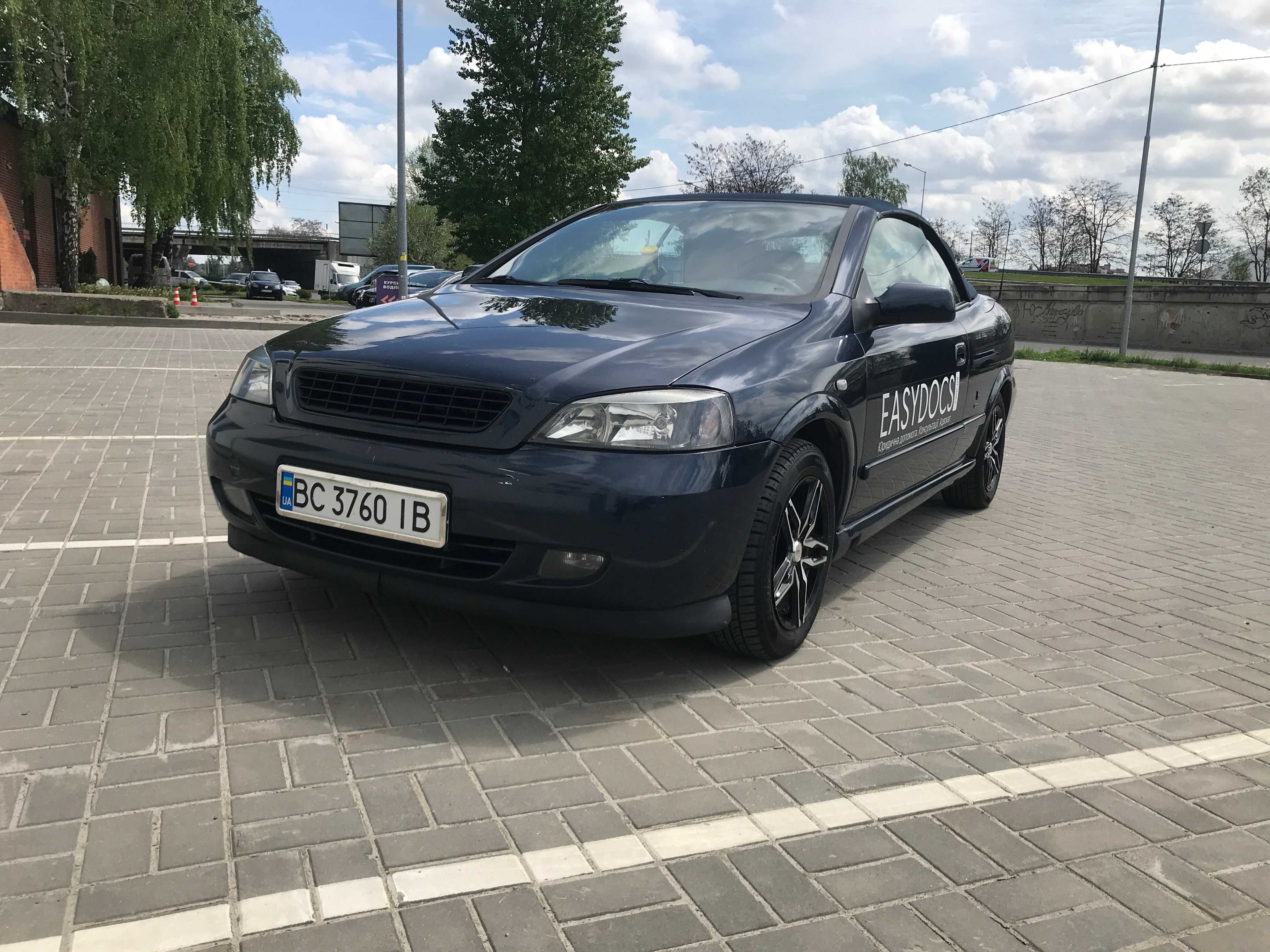 Кабріолет Opel Astra 2002р, 2,2 двигун, 210 тис пробіг