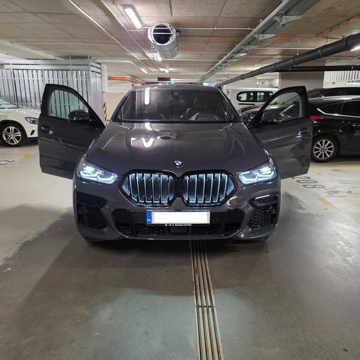 BMW X6 G06 2023r. Gwarancja. Folia PPF. FV 23% VAT. Perfekt stan