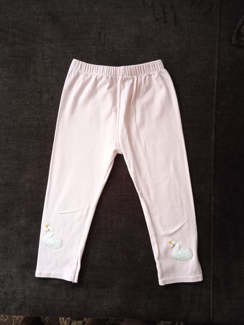 Legginsy 3/4 w rozmiarze 128