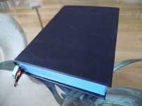 Biblia. Stary i Nowy Test. Rok wyd, 2024. Oprawa skórzana.Niebieska.