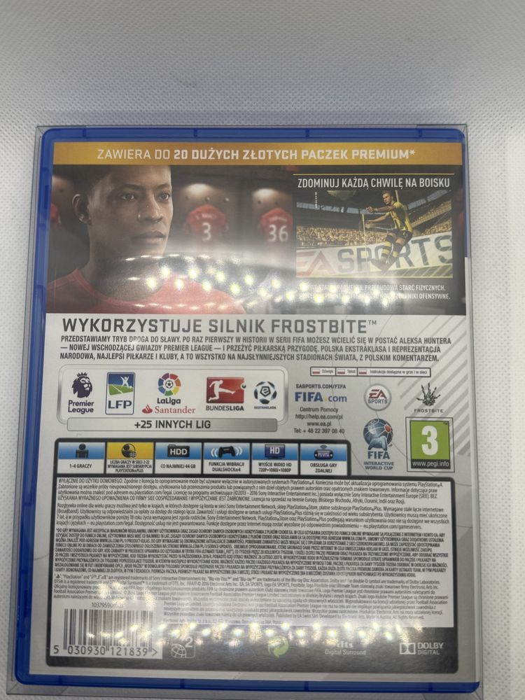 Gra Fifa 17 na ps4