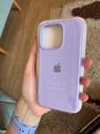 Case etui silikonowe nowe plecki iPhone 16 Pro fioletowe purple