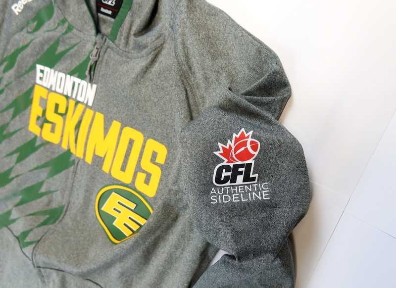 Bluza męska Reebok CFL Edmonton ESKIMOS PlayDry r.  M