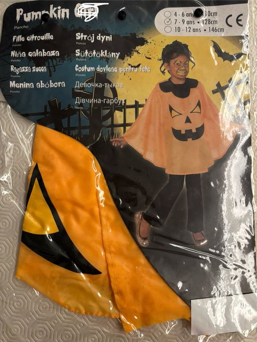 Abobora disfarce Carnaval Halloween