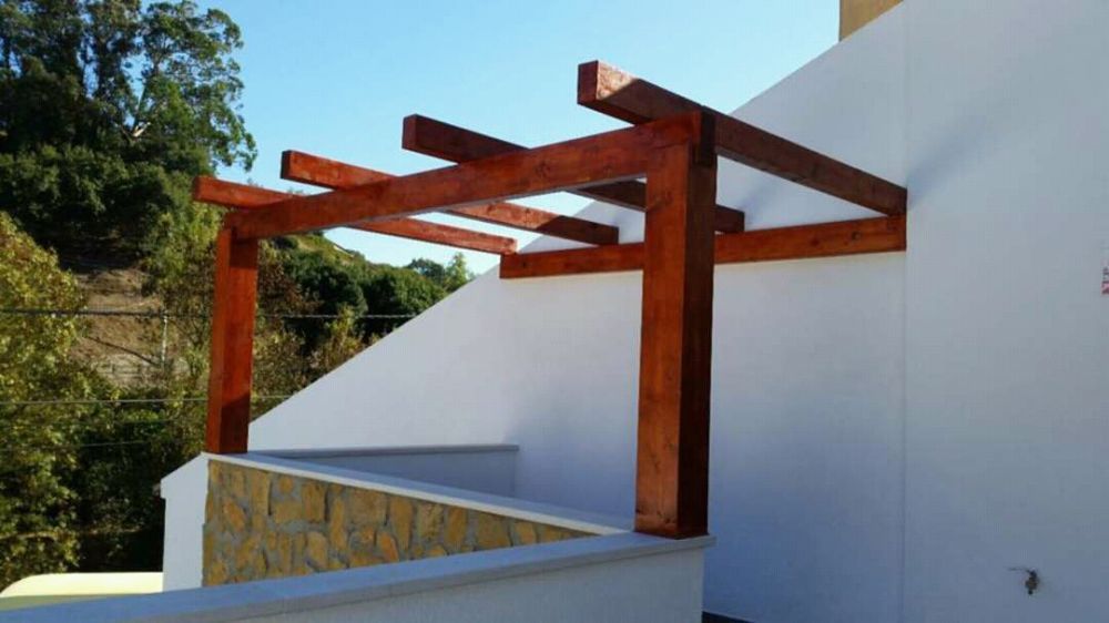 Pergulas em madeira
