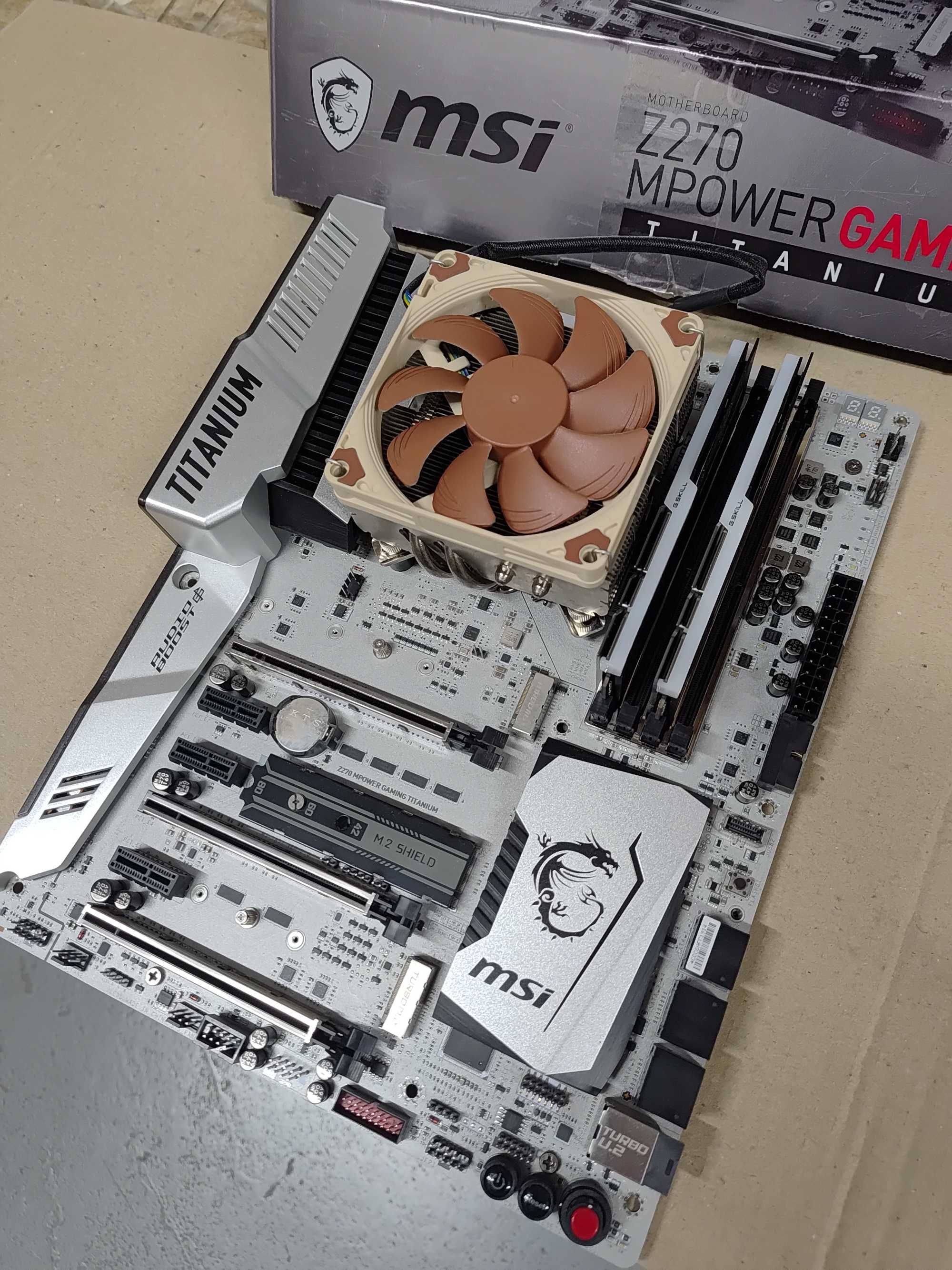 Комплект I7-6700K, DDR4 16GB, мать, кулер, БЖ