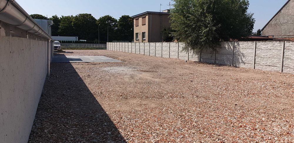 wynajmę hale 380 m2 brama wjazdowa 3x3 m + dodatkowo działka 730m2