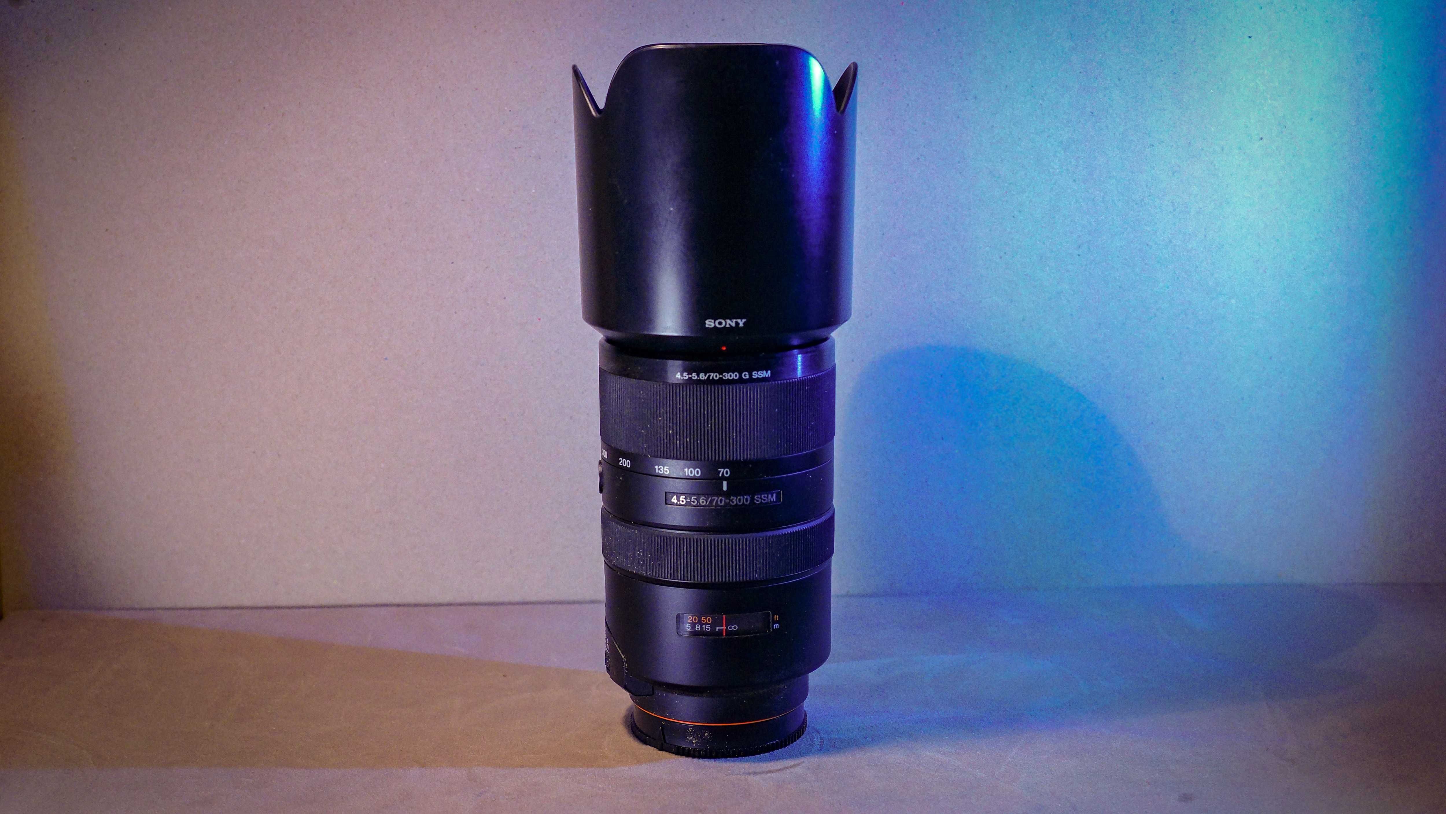 Obiektyw SONY 70-300 G SSM. Sony A