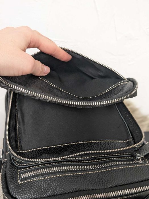 Цікава чоловіча шкіряна сумка -барсетка