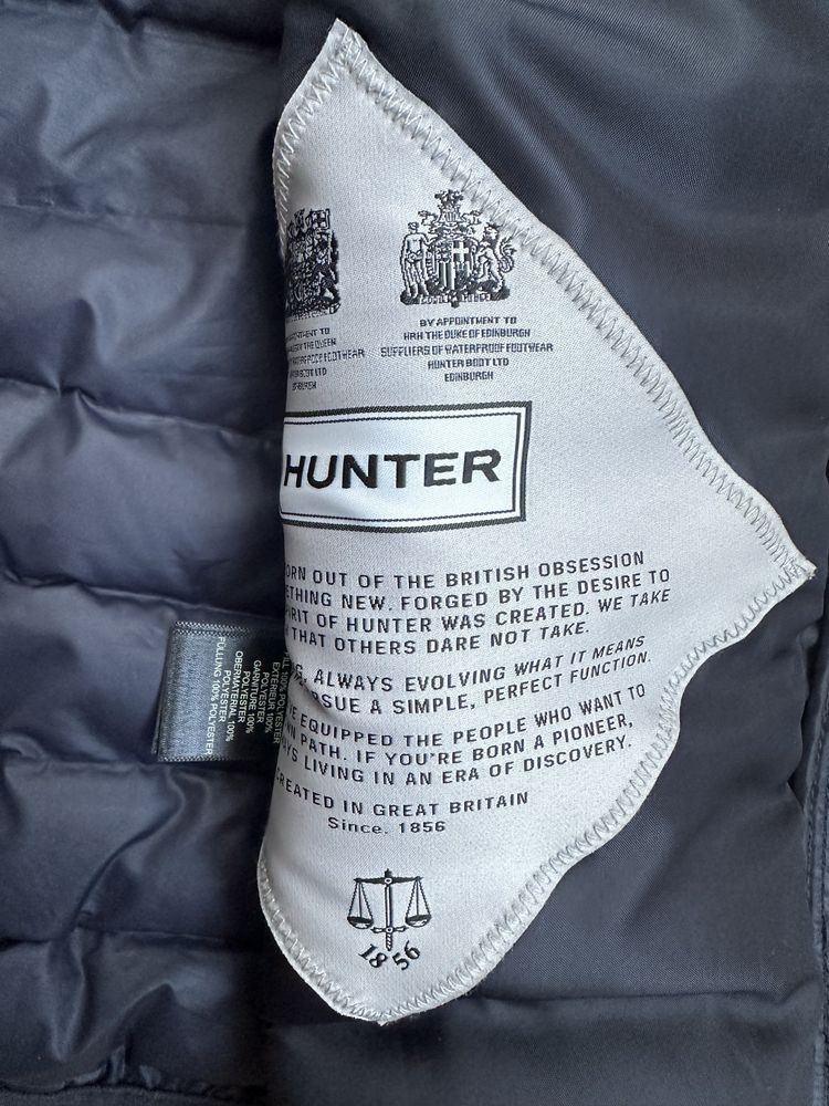 Hunter granatowa  kurtka ocieplana M męska