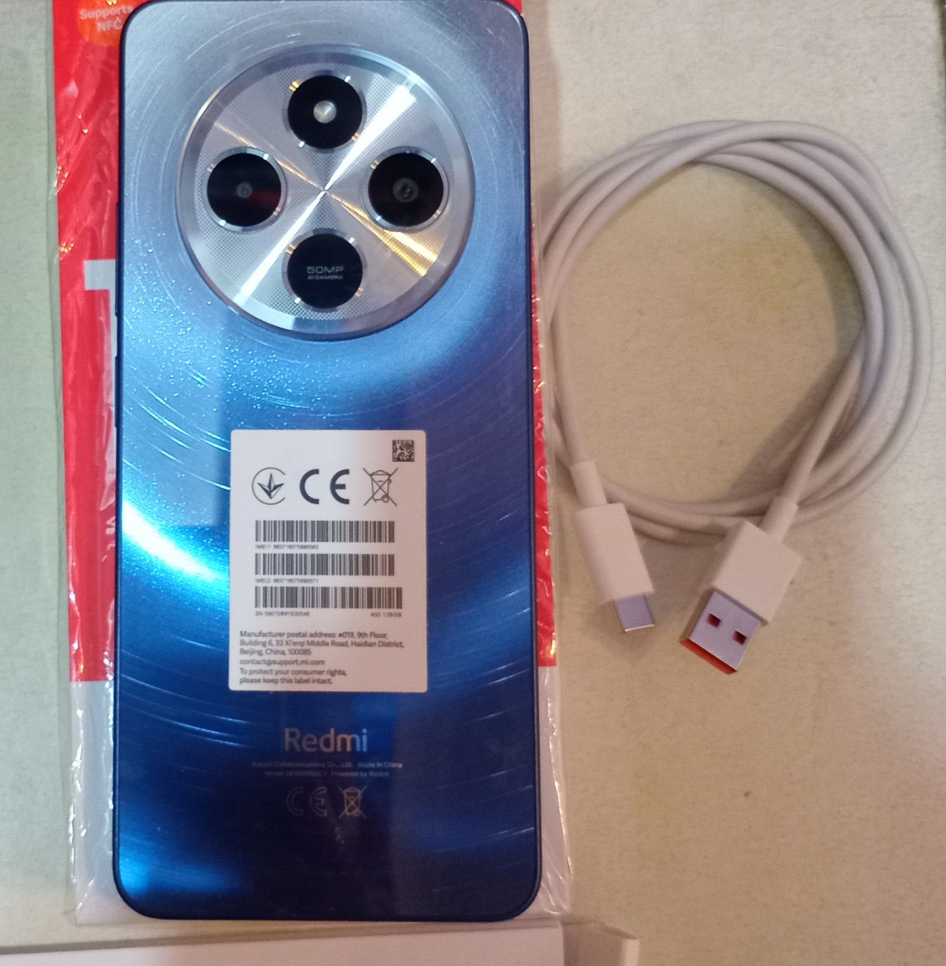 Смартфон Xiaomi redmi 14 c новый, гарантия