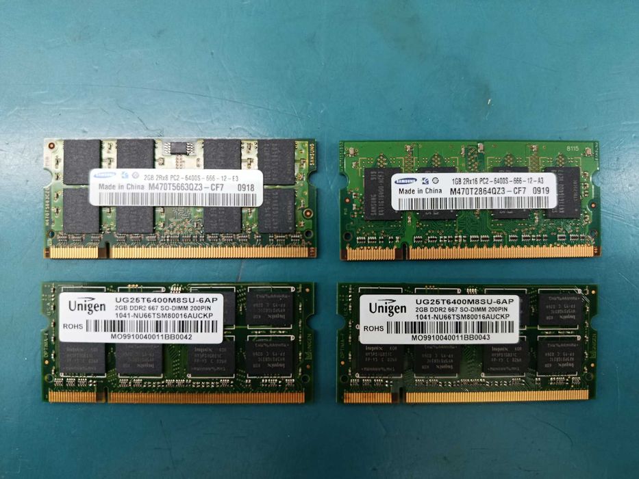 Memórias DDR2 2Gb/4Gb