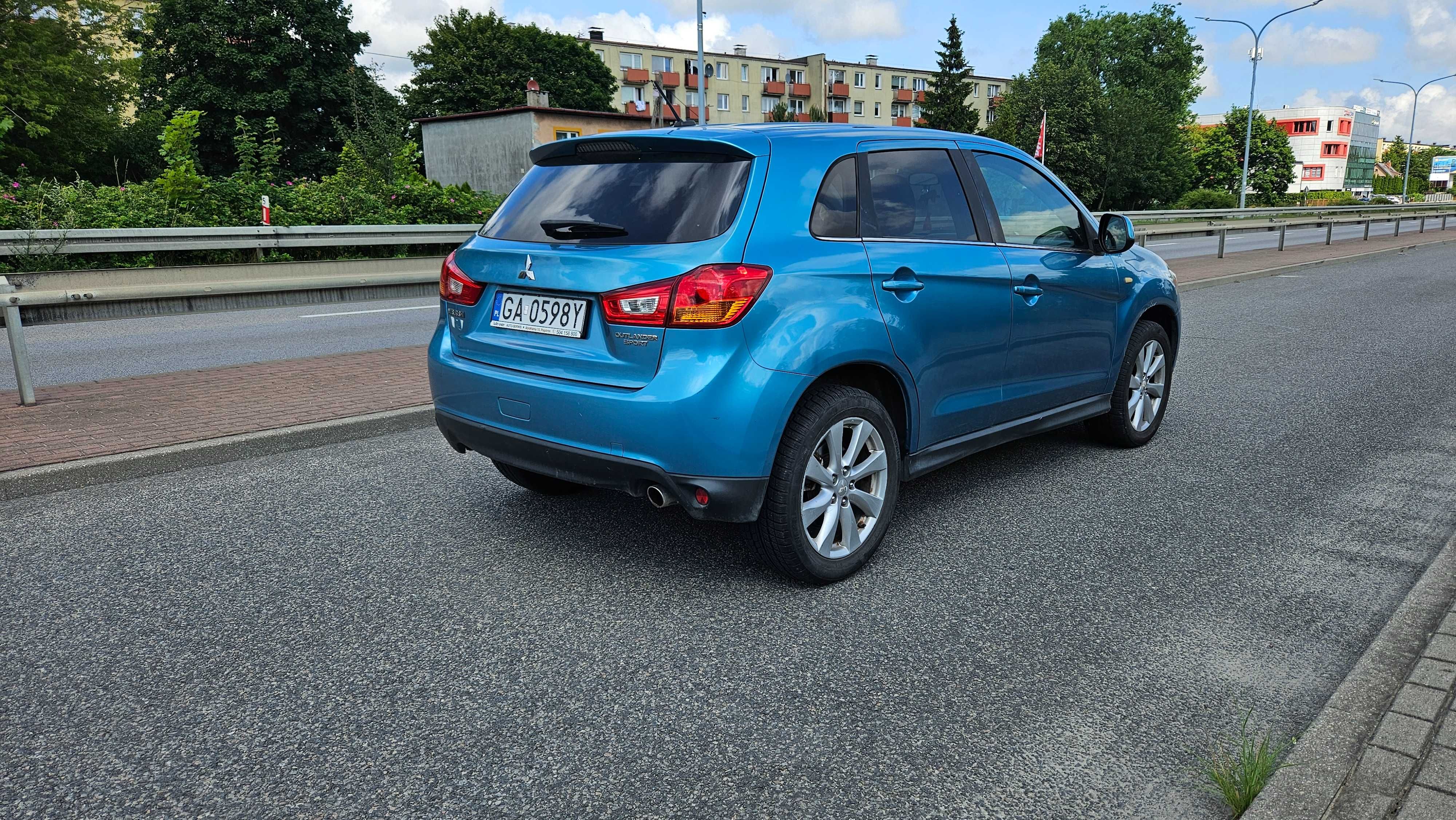 Mitsubishi ASX 2.0 Instal gaz / 4x4 / Automat + Łopatki