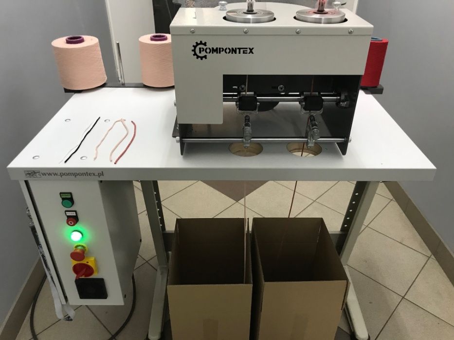 Sznurkarka, maszyna do sznurka bawełnianego, poliestrowego.