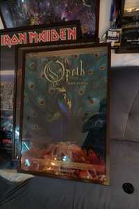 Unikat! Plakat Opeth - sorceress w ramie Iron maiden metal obraz