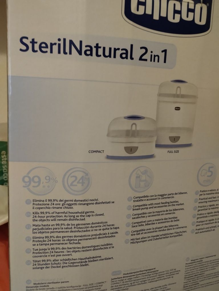 Esterilizador Chicco Novo