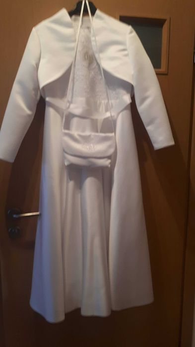 Sukienka Komunijna +bolerko+torebka