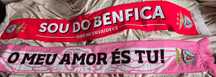 Vendo cachecóis do Benfica