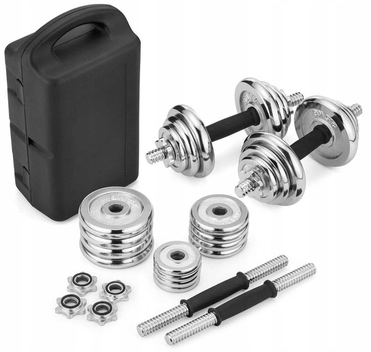 ZESTAW HANTLI 20kg  – idealny prezent dla MĘŻA Taty Chłopaka OKAZJA