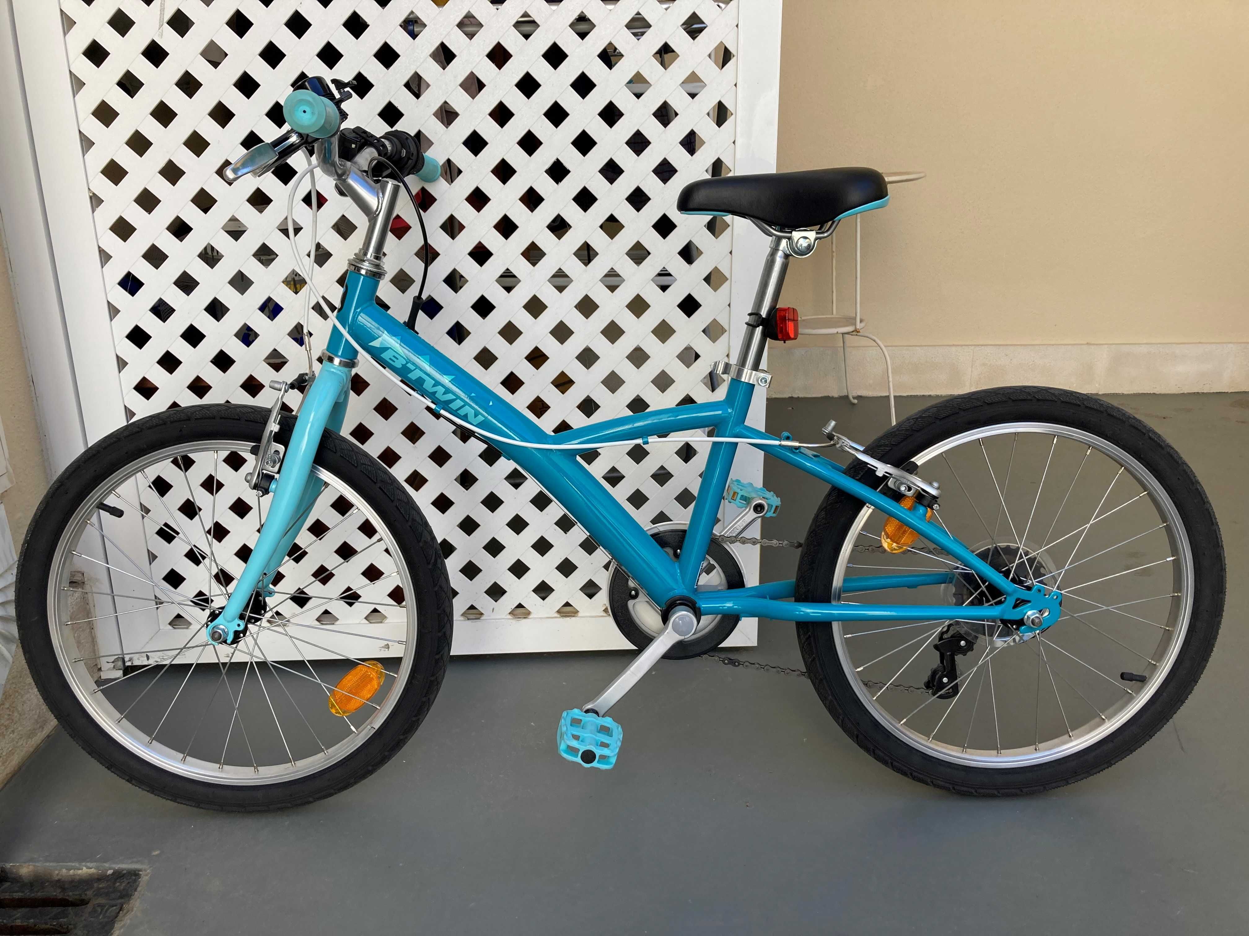 Bicicleta BTWIN Original 120 Criança Mulher 6-9 Anos - Ótimo Estado!