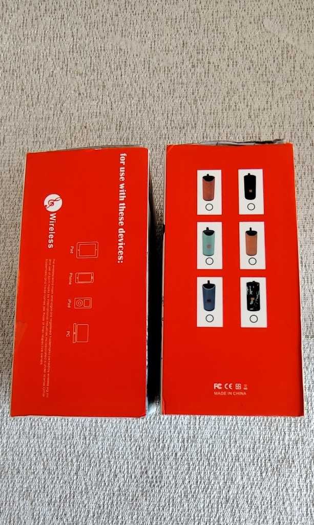 Dwa głośniki stereo bluetooth