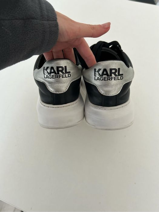 Кросівки шкіряні Karl Lagerfeld оригінал.