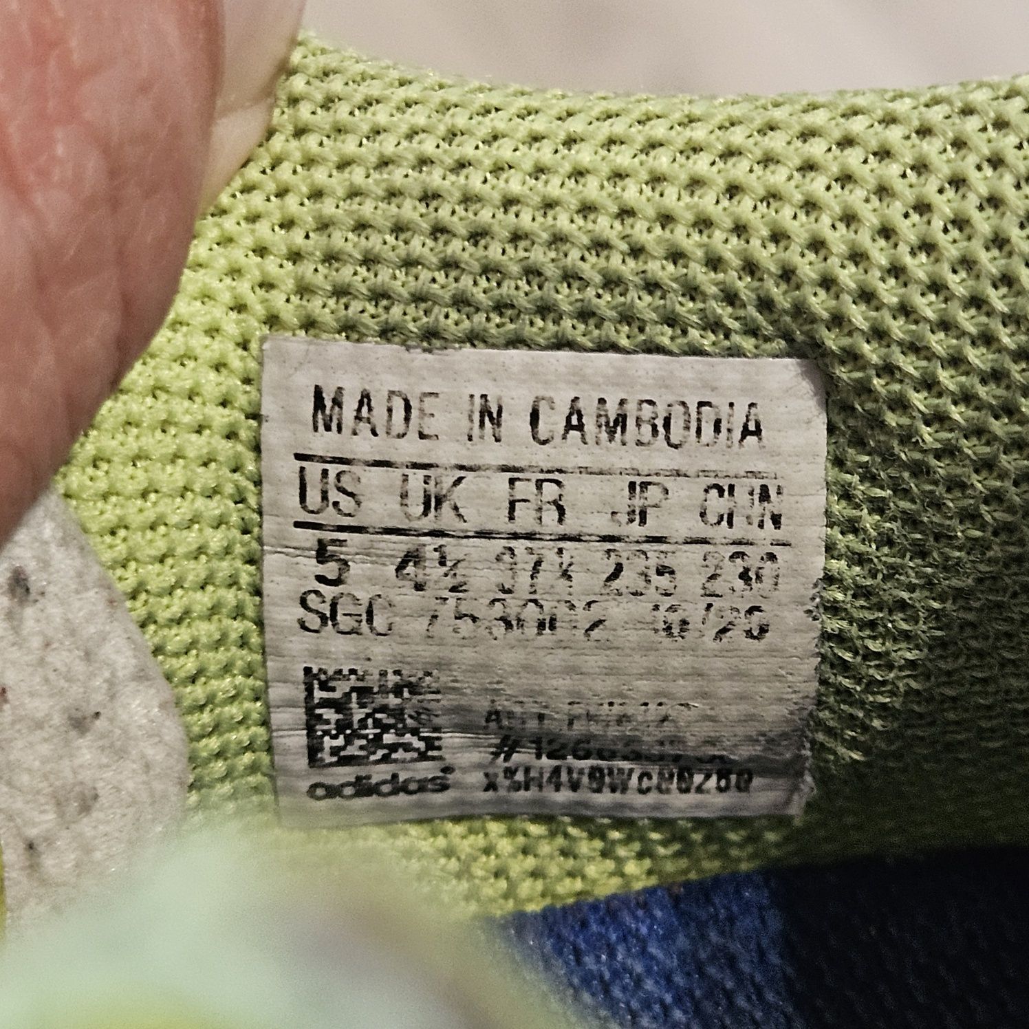 Turfy piłkarskie adidas 37.5
X Ghosted.4 TF Junior żółto-czarne FW6920