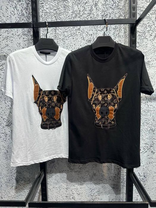 EXCLUSIVE LOUIS VUITTON Мужская футболка с принтом белая Луи Виттон