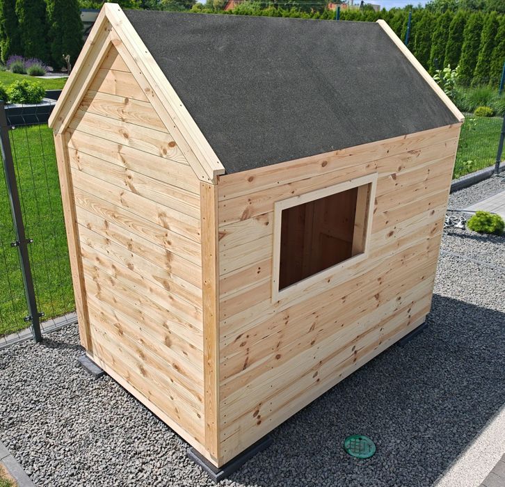 Domek dla dzieci, budka, domek ogrodowy, domek drewniany, plac zabaw,