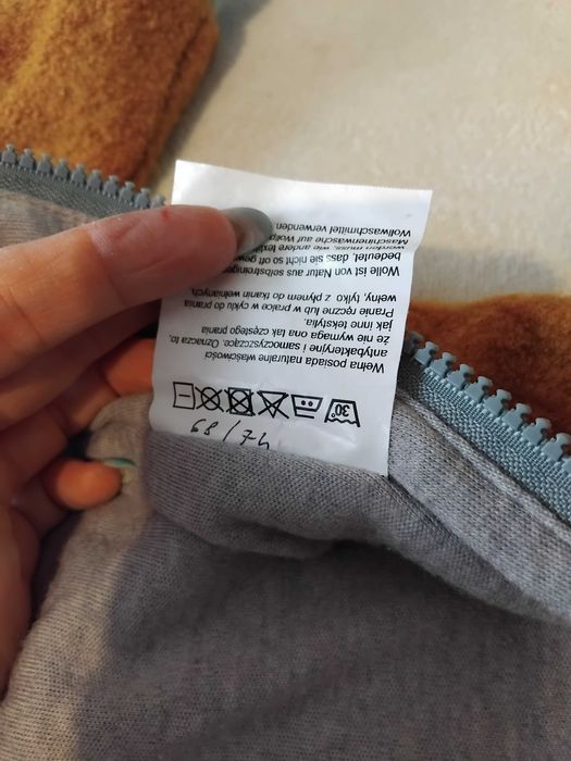 Kombinezon 68/74 Simple Wool