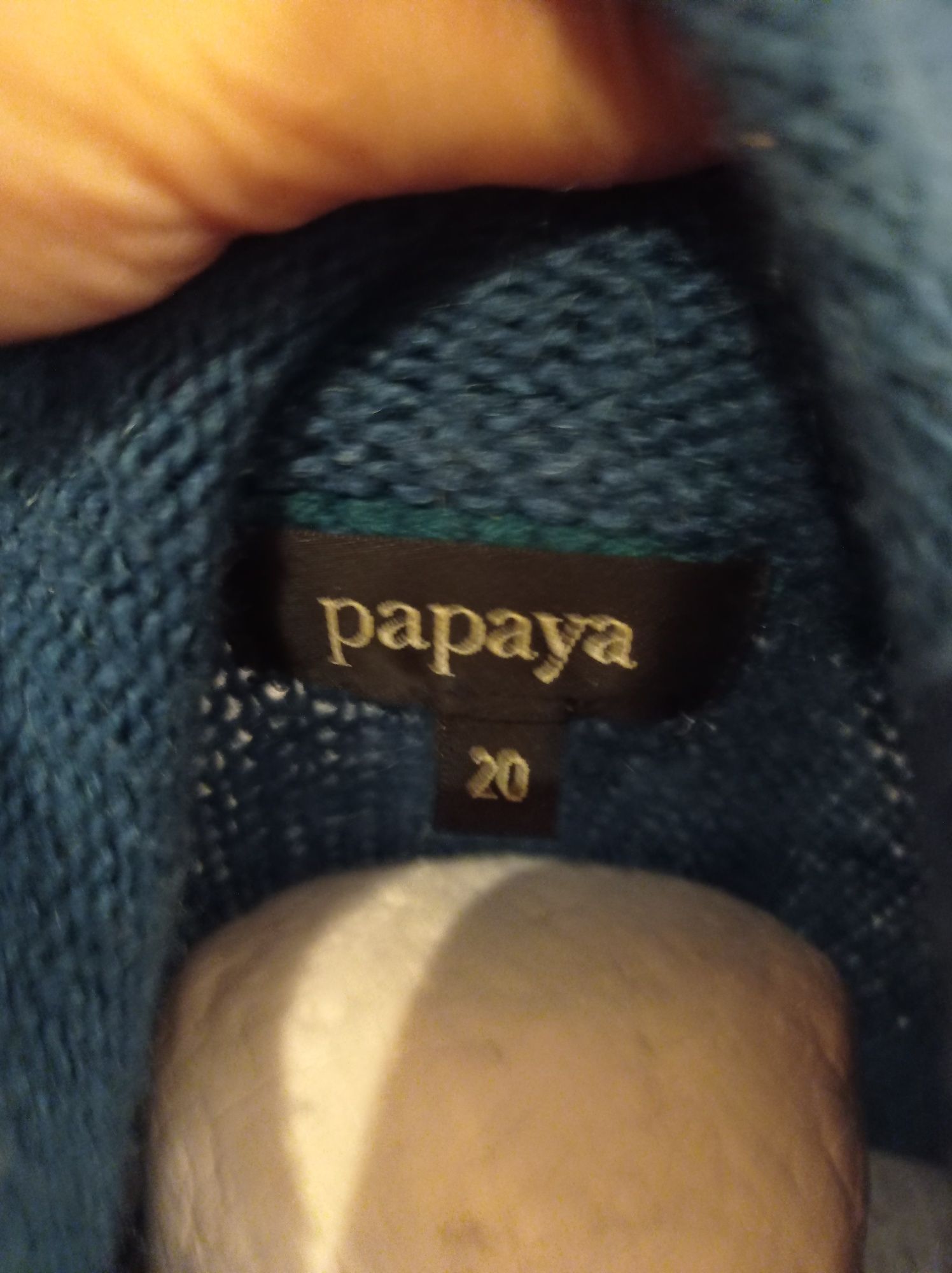 Sweter z rękawem 3/4 z wełny