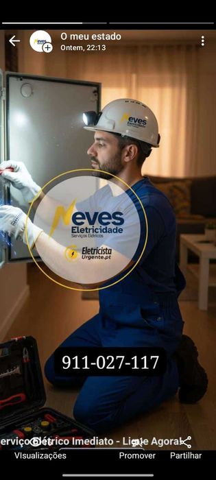 Eletricista Urgente 24H em Lisboa e arredores – Atendimento em 40min