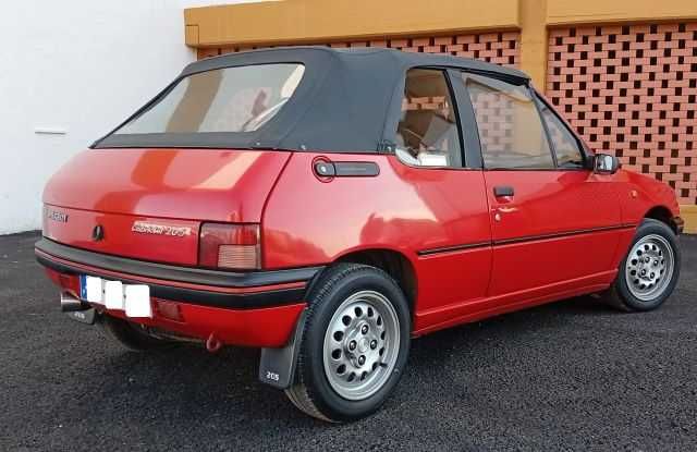 Peugeot 205 Cabrio Certificado CPAA