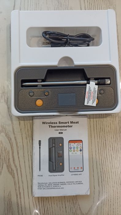 Термометр для мяса з безпровідним датчиком