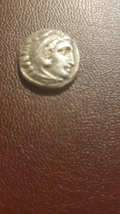 Moneta Drachma Kolofon Aleksander lll