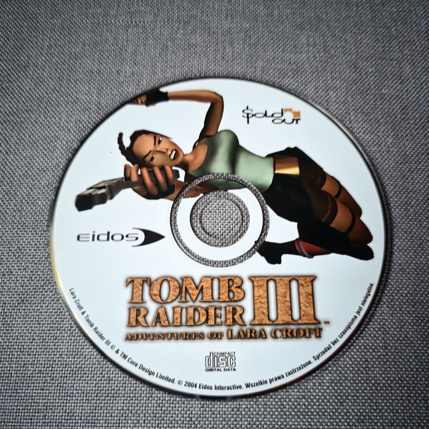 Gra CD Tomb Raider 3 Adventures of Lara Croft