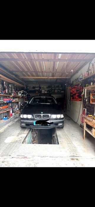 Piękne czarne BMW e39 520i automat LPG  beznyna + gaz sedan stan super