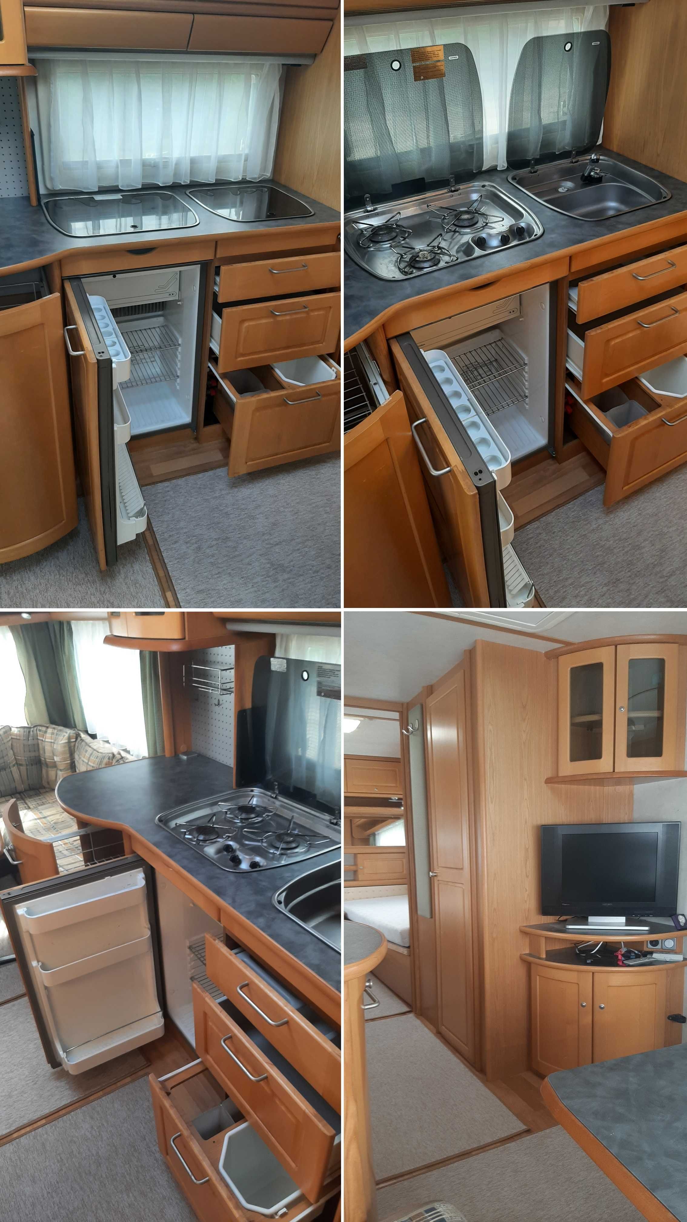 Przyczepa Kempingowa Tabbert 560 HTD+Mover+Markiza+Nowy Przedsionionek